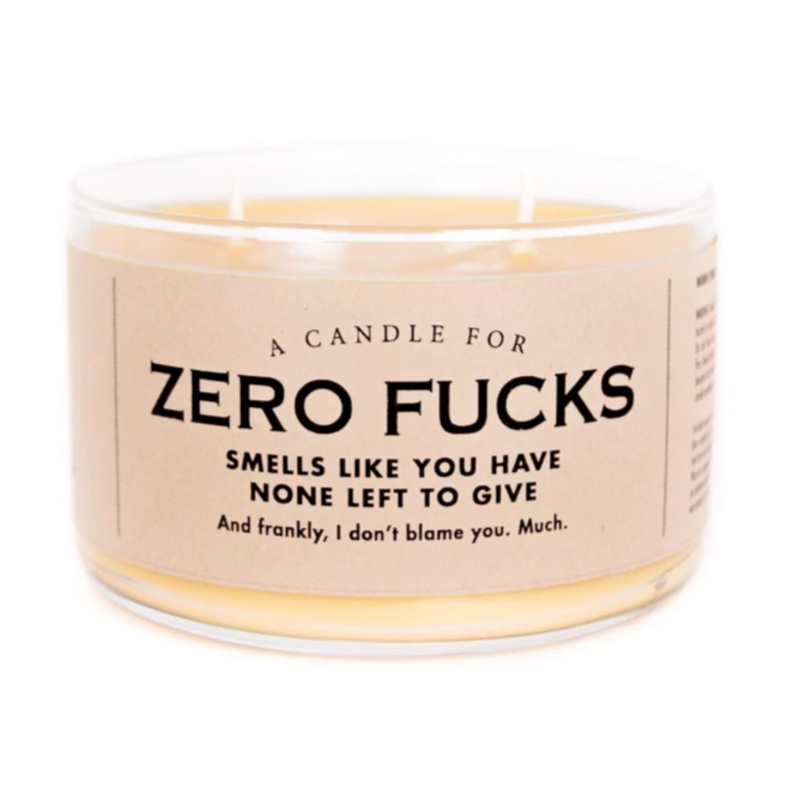 Candle for Zero F-cks