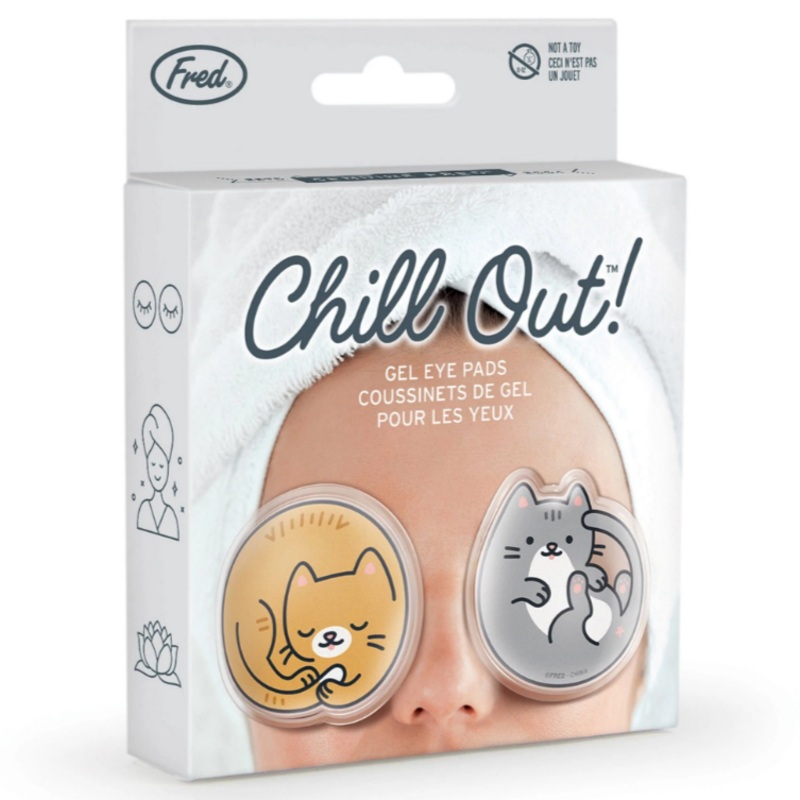 Chill Out – Curled up Cats Gel Eye pads