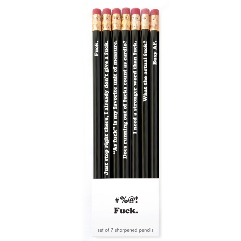 #%@! Fuck Pencil Set