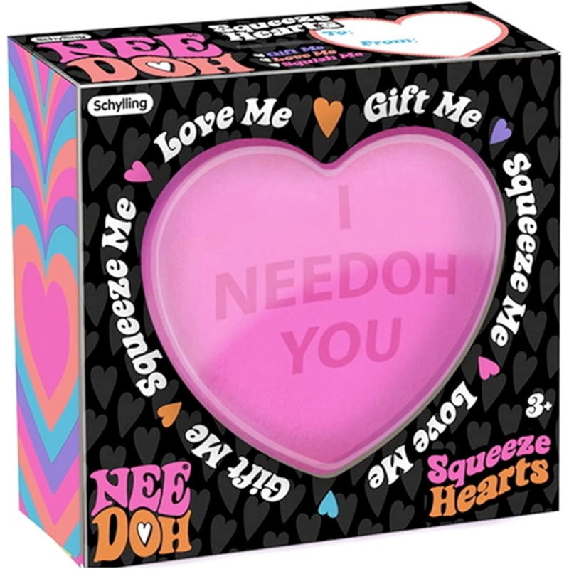 NeeDoh Heart Squeeze – 1 random style