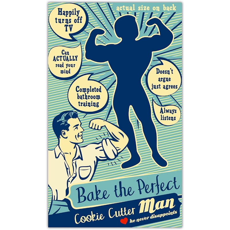 Perfect Man Cookie Cutter