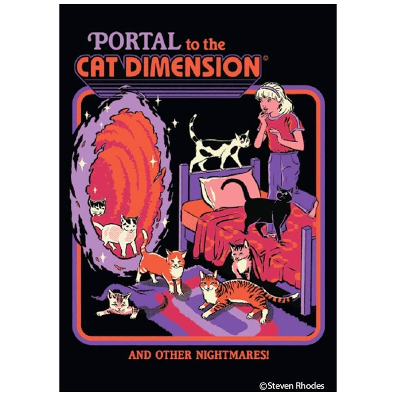Portal to Cat Dimension Magnet