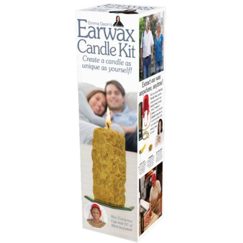 Prank Earwax Candle Kit – Wine Bottle Gift Box