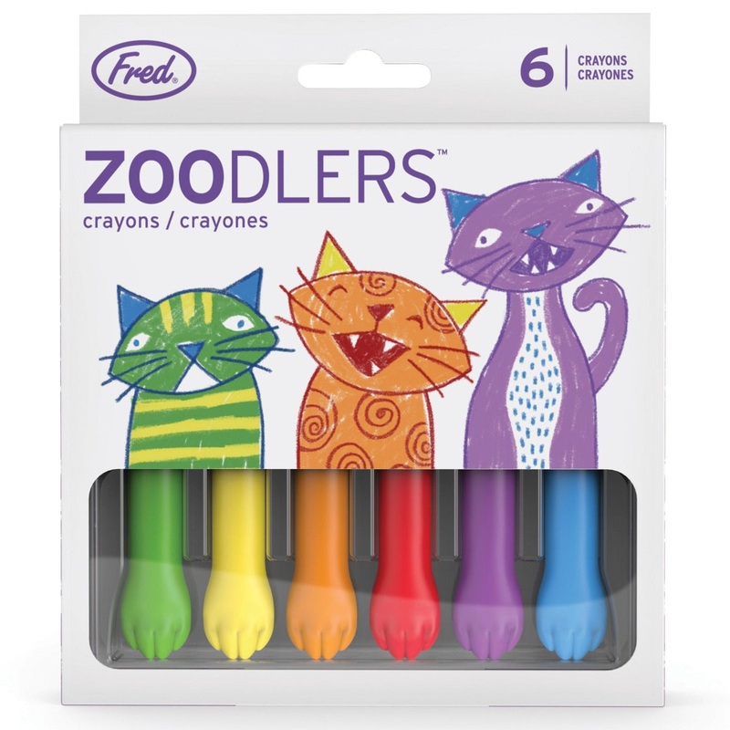 Zoodlers Cat Crayons