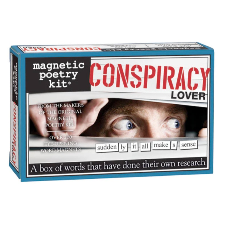 Conspiracy Lover Magnetic Poetry Kit