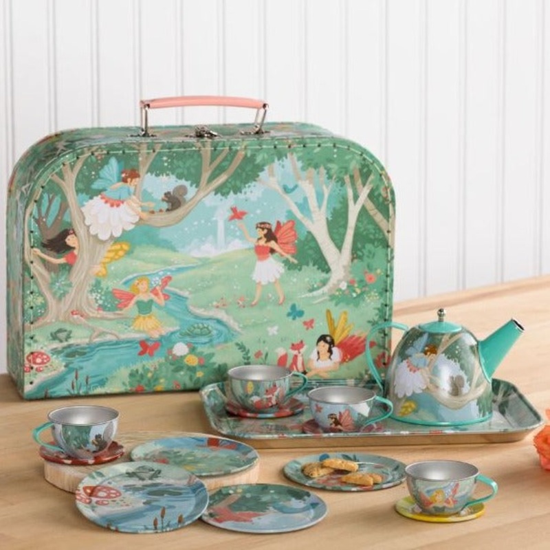 Fairy Tin Tea Set