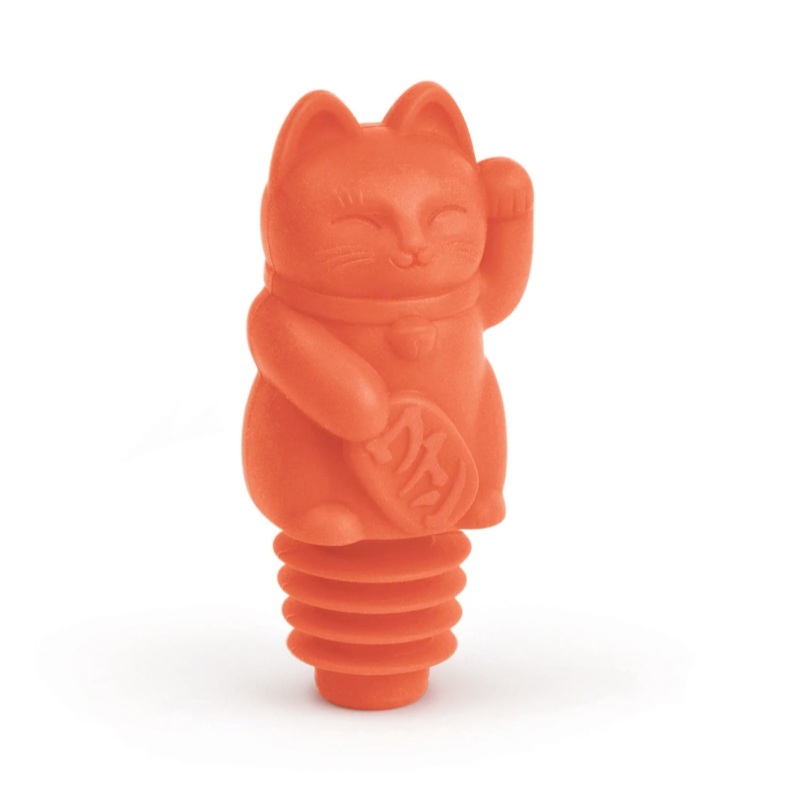 Feline Lucky Bottle Stopper