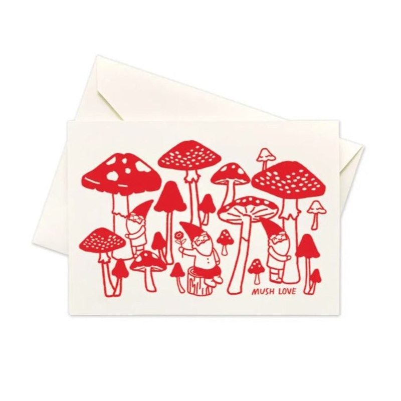 Gnome Mushroom Boxed Notes