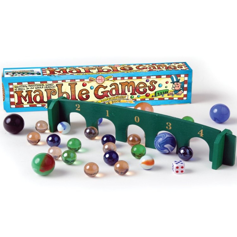 Marble Games – includes marbles