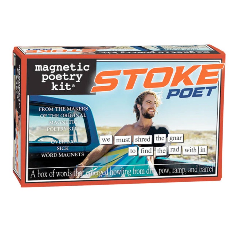 Stoke Poet – Magnetic Poetry