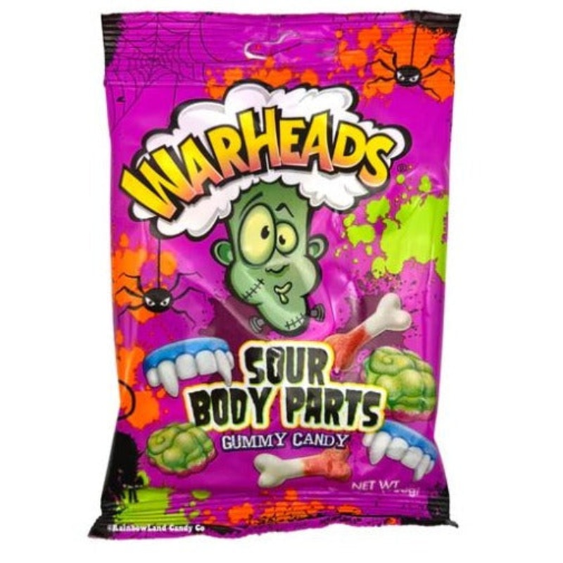 Warheads Gummy Body Parts