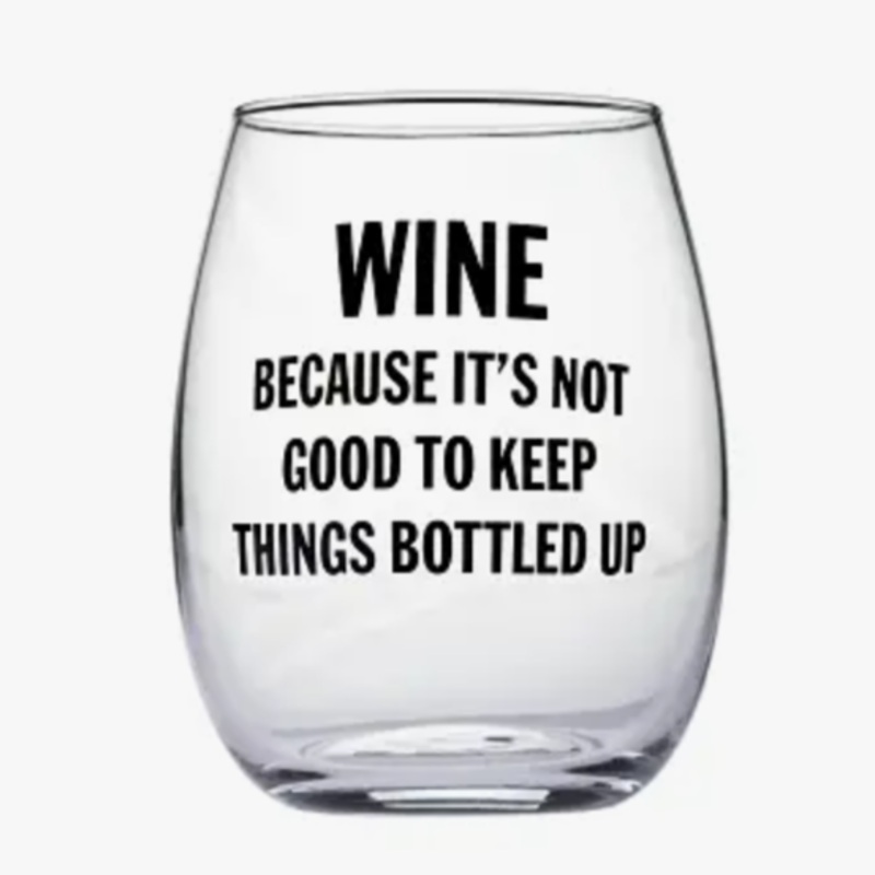 Wine….Not Good To Keep things Bottled Up