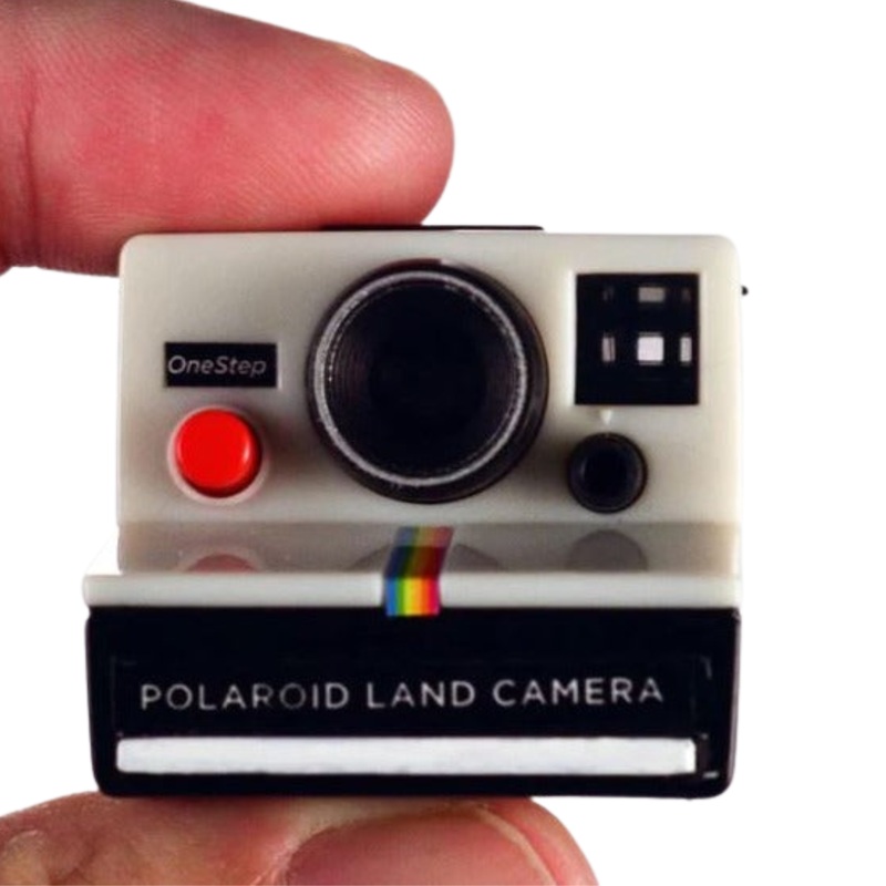 World’s Coolest Tiny Polaroid Camera Keychain