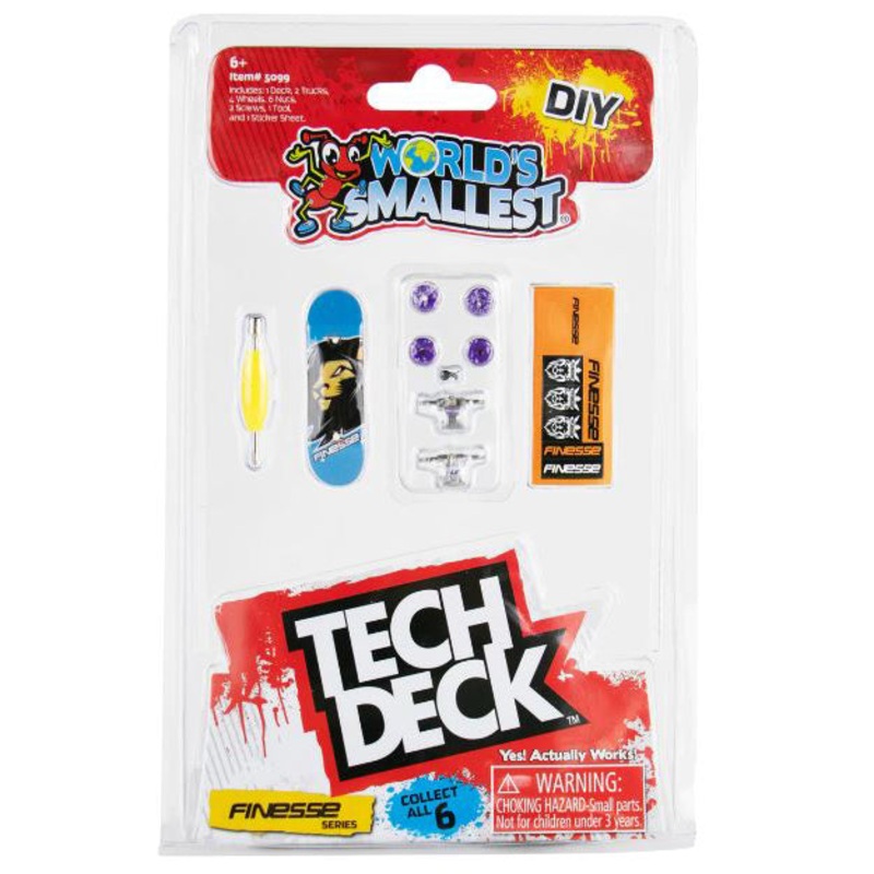 World’s Smallest Tech Deck