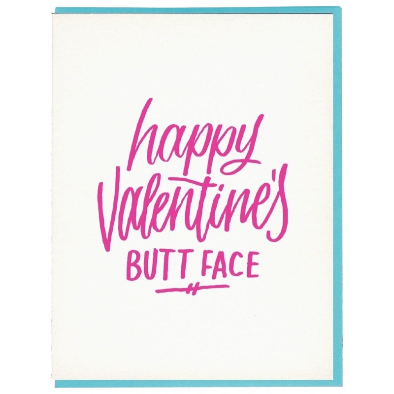 Buttface Valentine’s Day Card