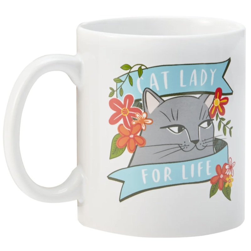 Cat Lady For Life Mug