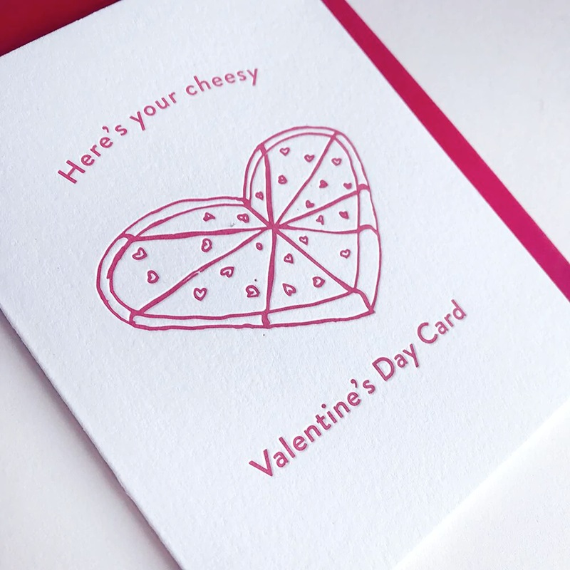 Cheesy Valentines Day Card
