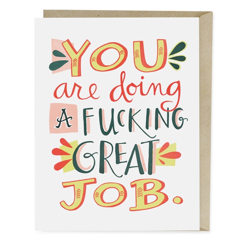 Fucking Great Job Card