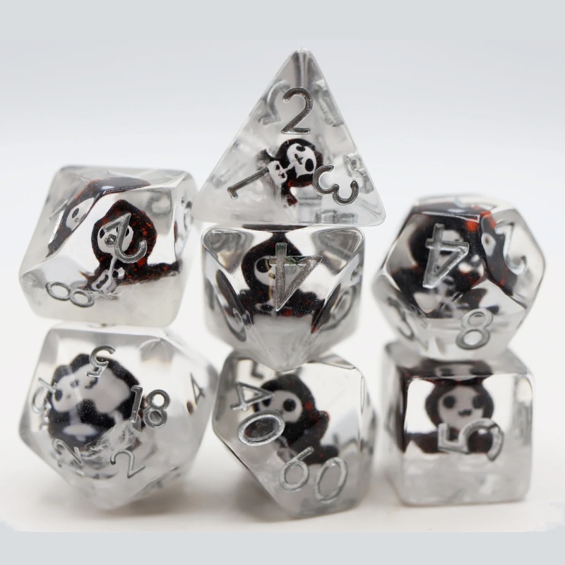 Grim Reaper RPG Dice Set