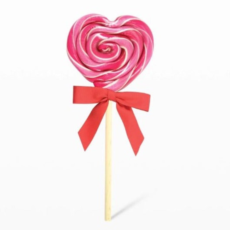 Hammonds Cherry Candy Heart Lollipop