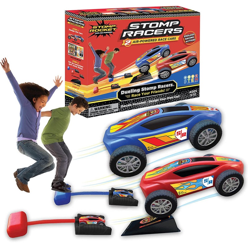 Stomp Rocket  Dueling Stomp Racers
