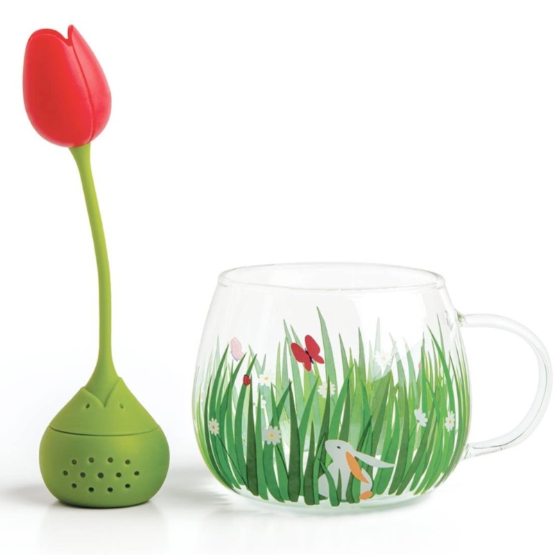 Tea Garden Tea Infuser and Cup