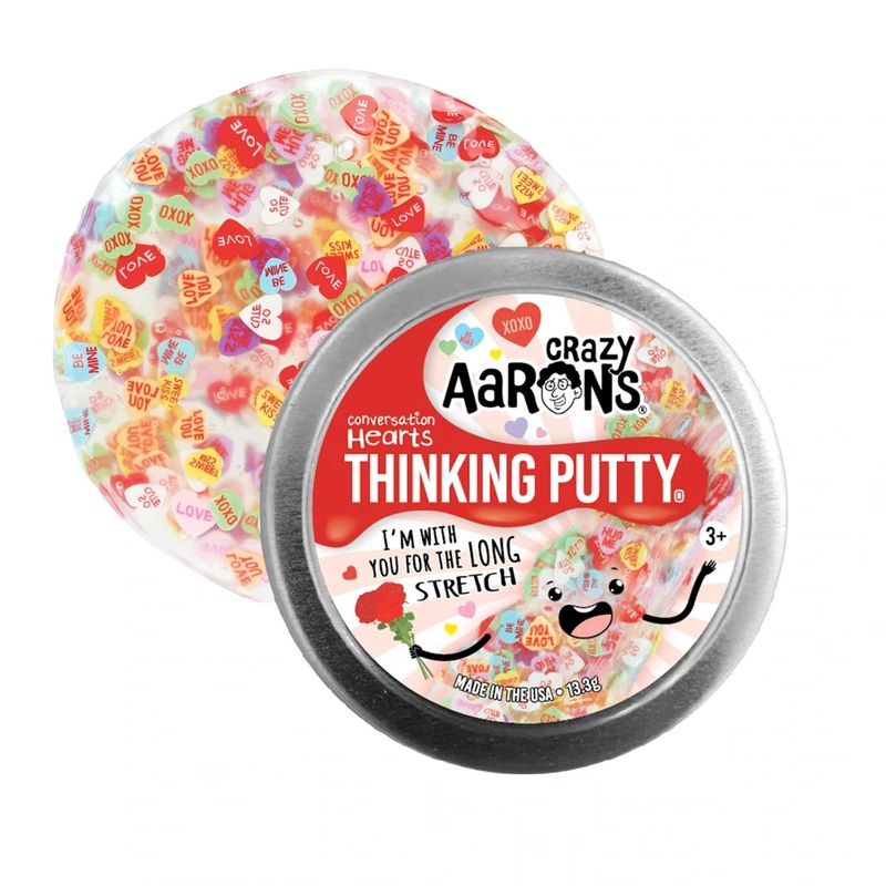Valentine’s Day Thinking Putty 2 Tin