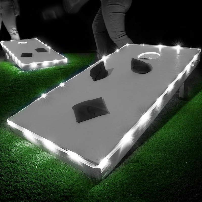 Cornhole Light – White Toss Brightz