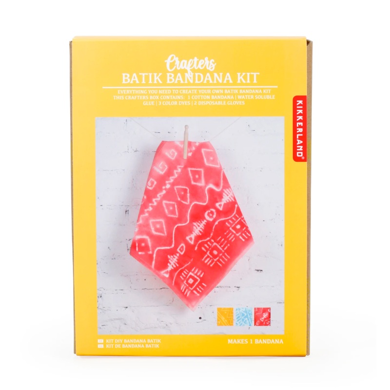 Crafters Batik Bandana Kit