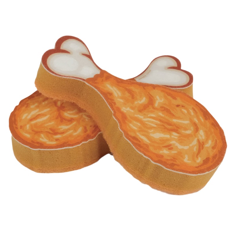 Crispy Clean Fried Chicken Sponges (Set of 2)