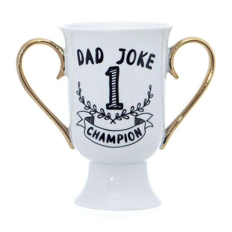 Dad Joke Champion Trophy Mug