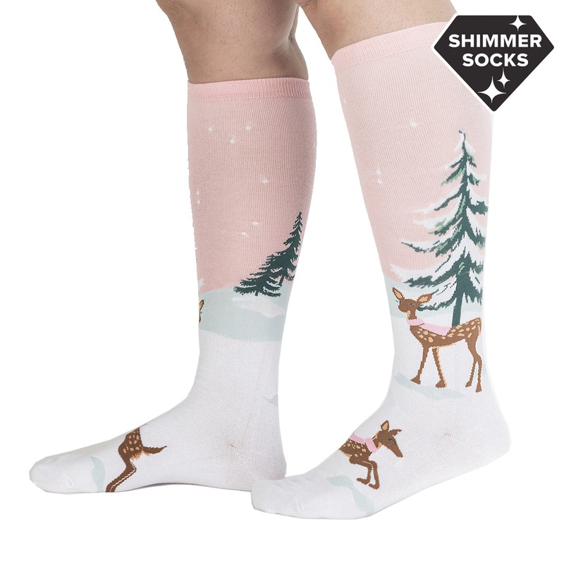 Doe-nt Forget Your Scarf Women’s Knee High Socks-