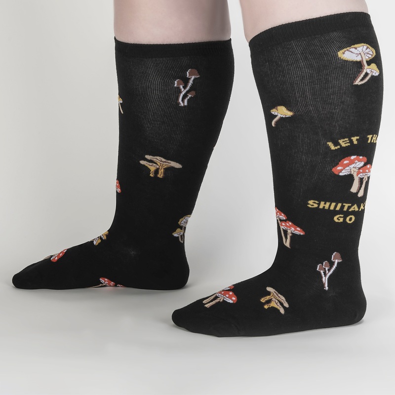 Let that Shiitake Go Women’s Knee High Socks