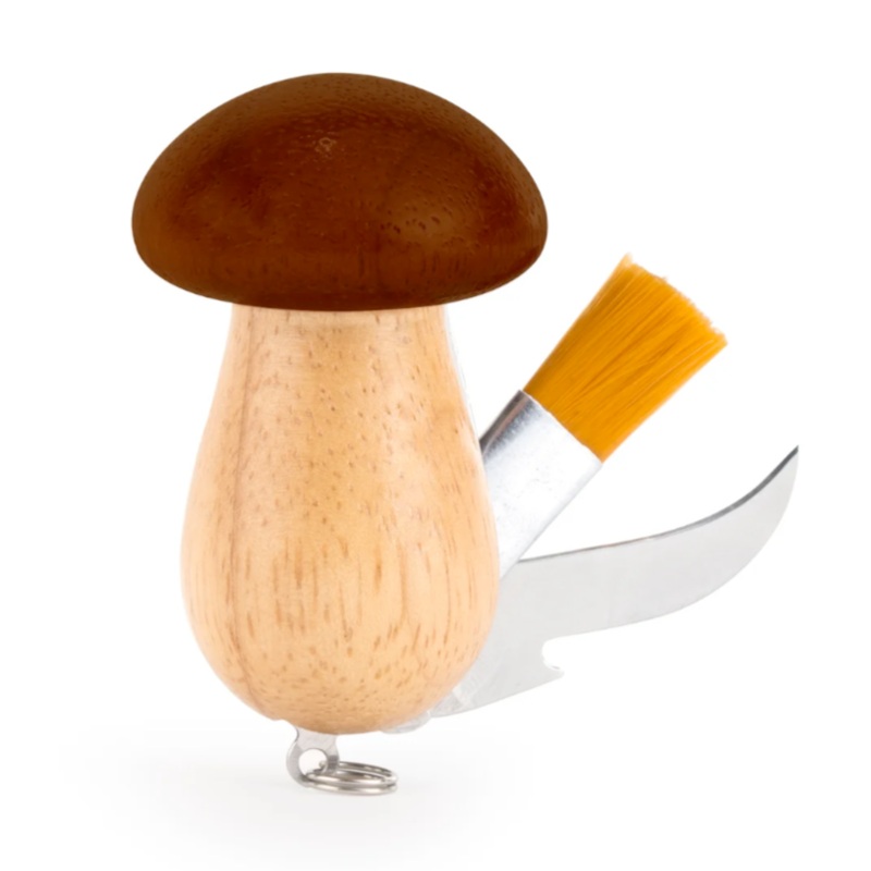 Mushroom Tool Keychain