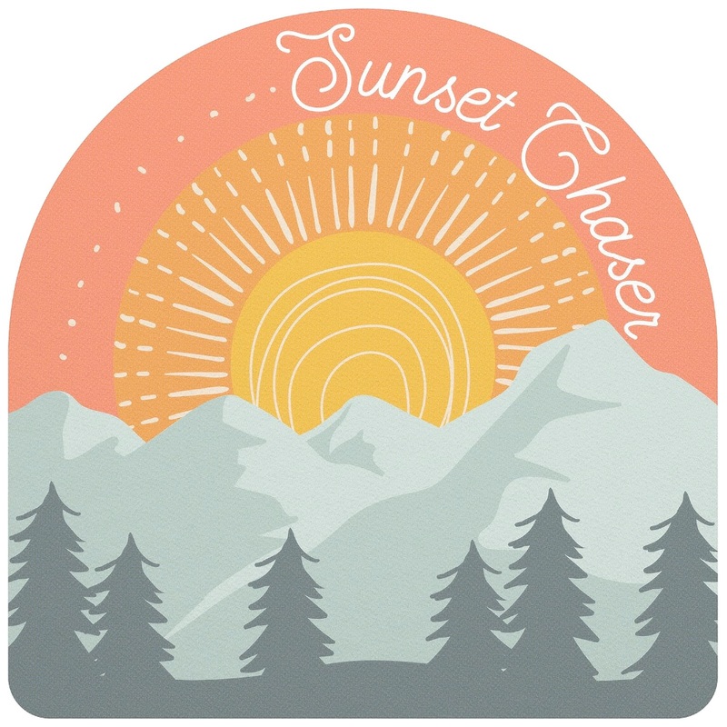 Sunset Chaser Vinyl Sticker – 2.8