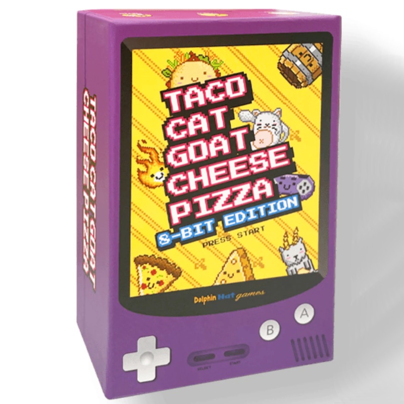 Taco Cat Goat Cheese Pizza 8-Bit Edition