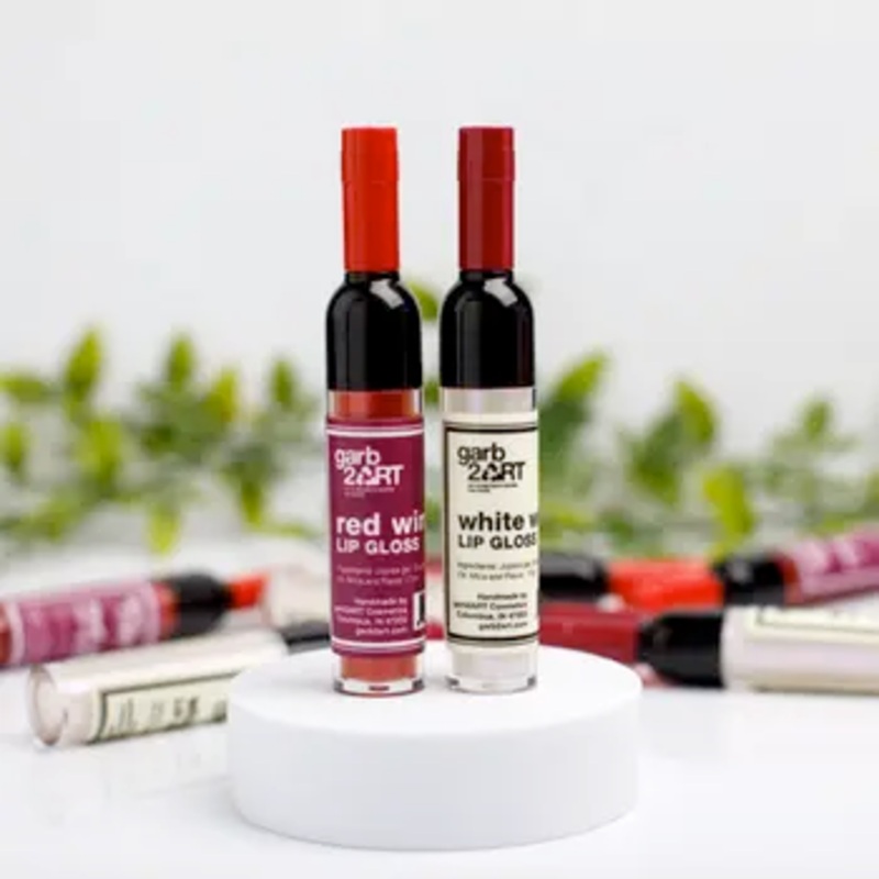 Wine Bottle Shaped Lip Gloss