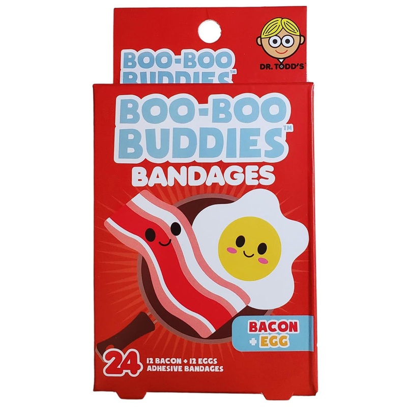 Boo Boo Buddies Bandages – Bacon + Egg