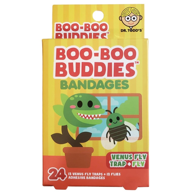 Boo Boo Buddies Bandages – Venus Fly Trap + Fly