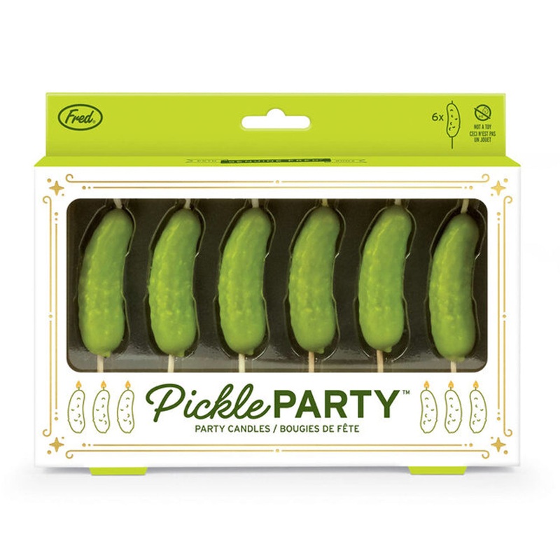 Pickle Party Candles – Set of 6