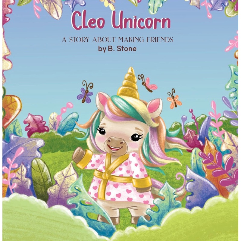 Cleo Unicorn Board Book