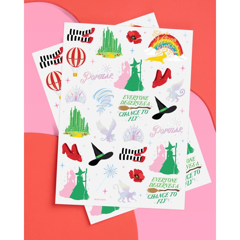 Emerald City Tats – 52 temporary tattoos