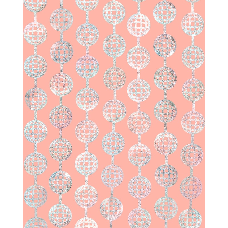 It’s Disco, Baby! Curtain – iridescent foil curtain