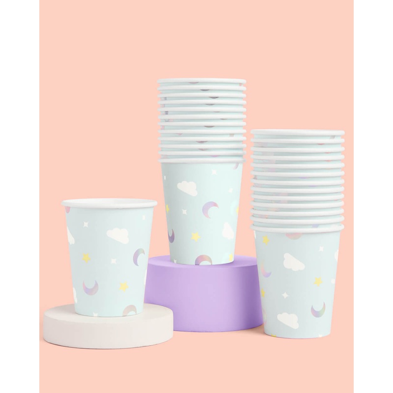 Over the Moon Cups – 50 paper cups