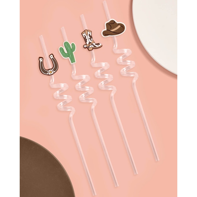 Saddle Up Straws – 16 reusable straws