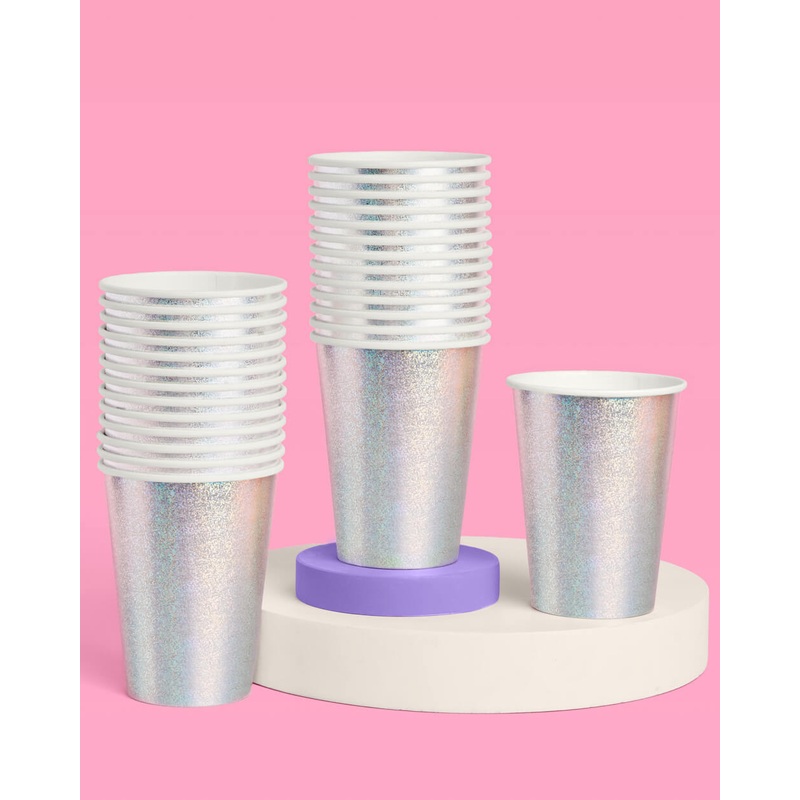Shimmer Cups – 50 paper cups