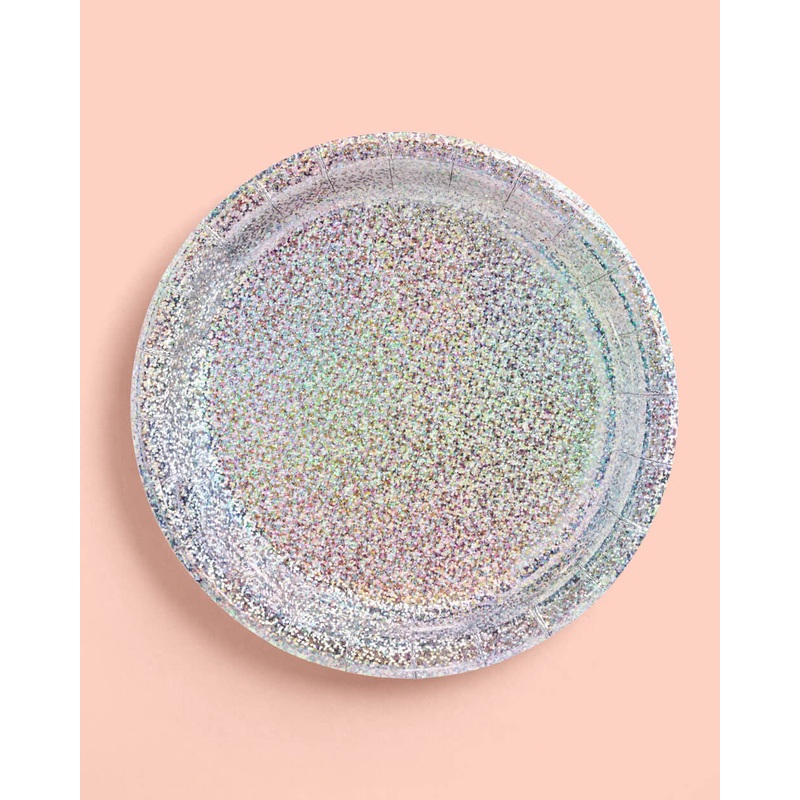 Shimmer Plates – 25 paper plates