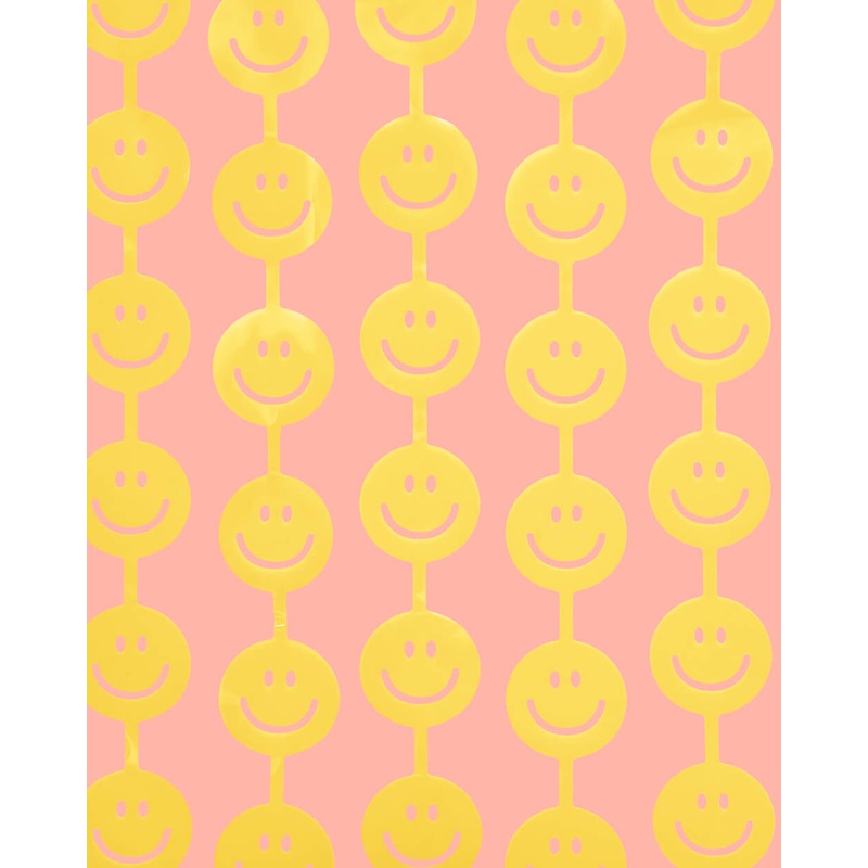 Smiley Curtain – matte foil curtain