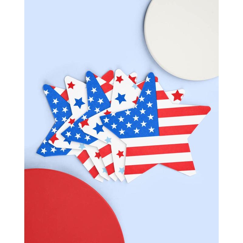 Stars & Stripes Napkins – 50 printed napkins