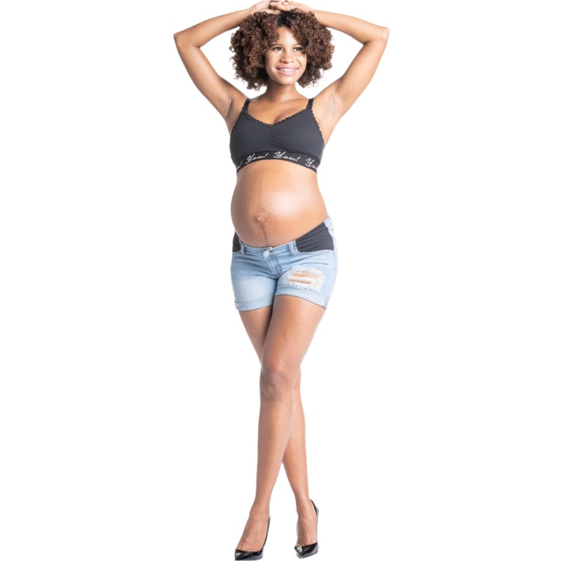 Soma Maternity Jean Shorts